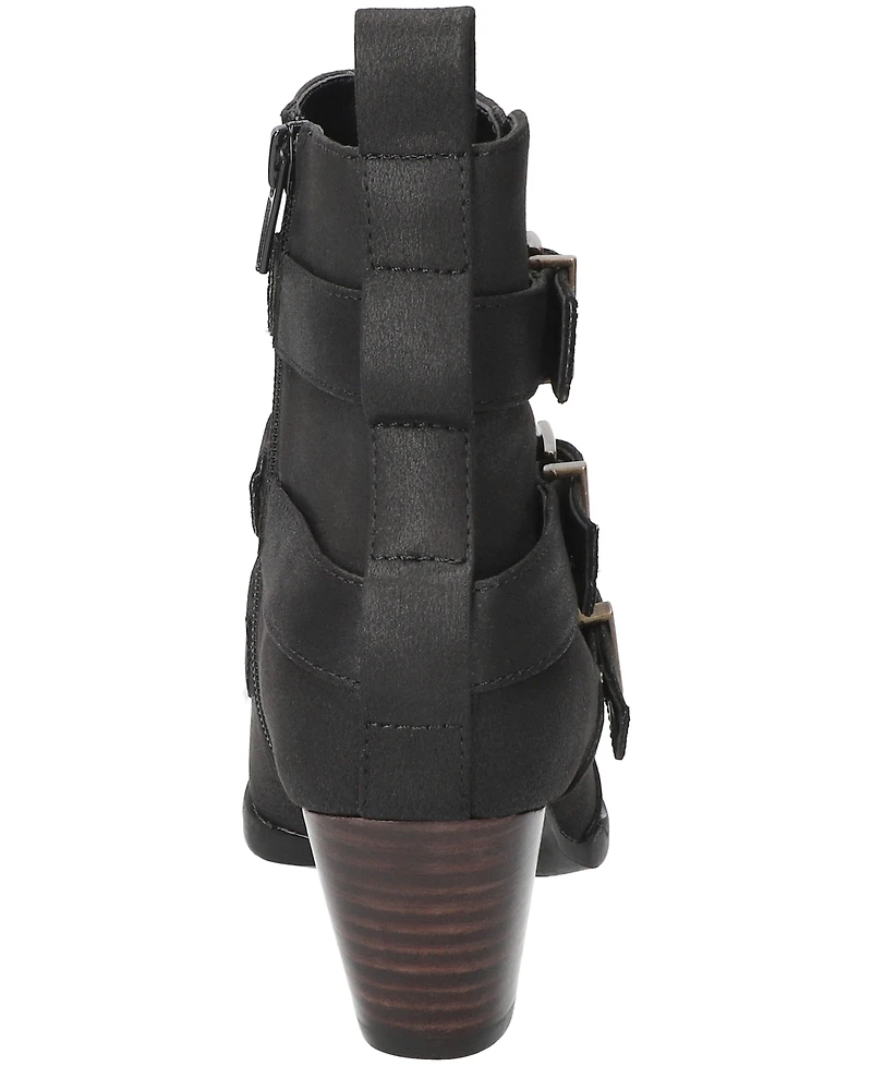 Bella Vita Women's Bowie Block Heel Ankle Booties