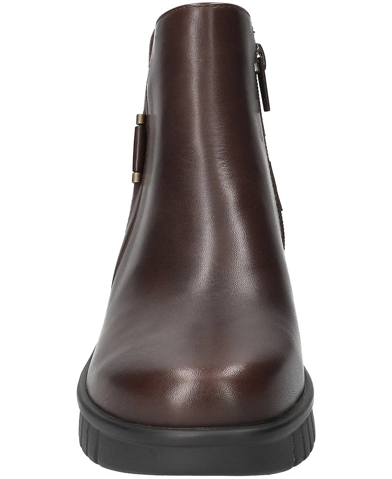 Bella Vita Women's Sueann Round Toe Ankle Booties