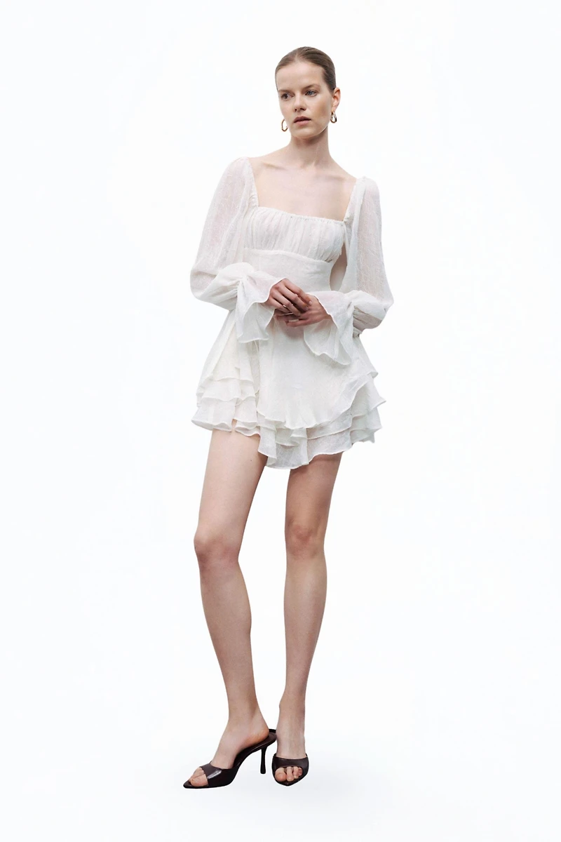 Nocturne Women's Ruffle Mini Dress