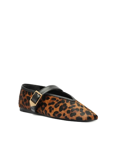 Schutz Women's Courtney Ballet Buckle Flats