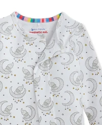 Magnetic Me Baby Cotton Footed Coveralls, 2 Pack