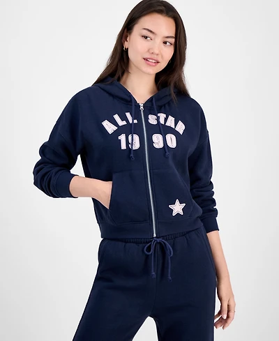 Planet Heart Juniors' All-Star 1990 Zip-Up Hoodie