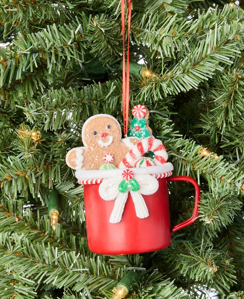 Holiday Lane Gingerbread Village Gingerbread Cup Ornament, Macy's Exclusive