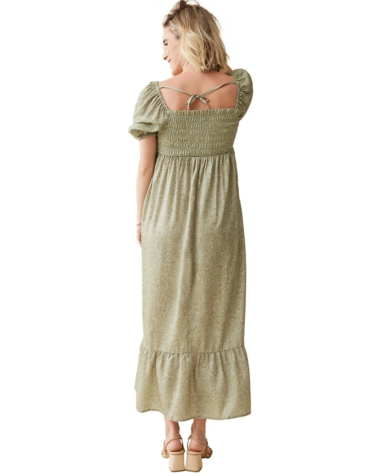 Ingrid + Isabel Maternity Shower Maxi Dress
