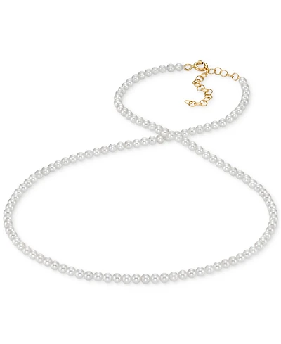 Cultured Freshwater Pearl (3 - 3-1/2mm) Collar Necklace, 16" + 2" extender