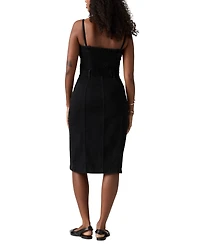 Levi's Women's Denim Bustier Button-Front Dress