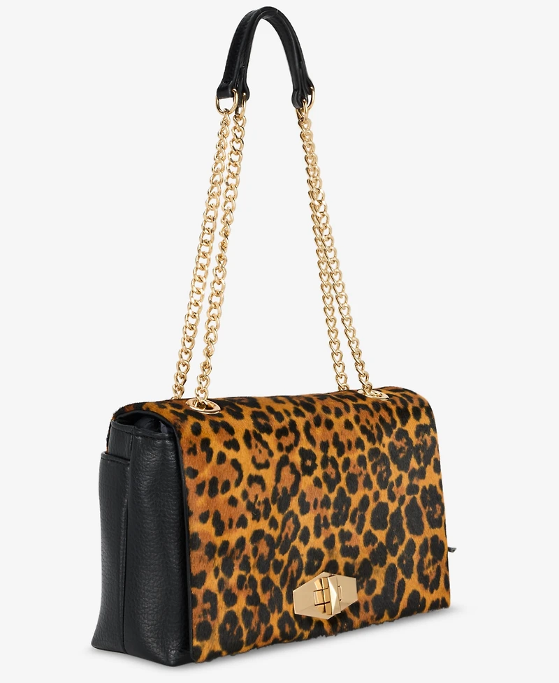 I.n.c. International Concepts Soft Ajae Leopard-Print Shoulder Bag, Macy's Exclusive