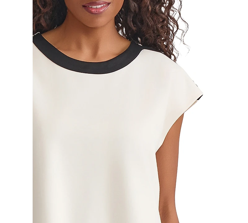 Jones New York Women's Embellished Drop Shoulder Top