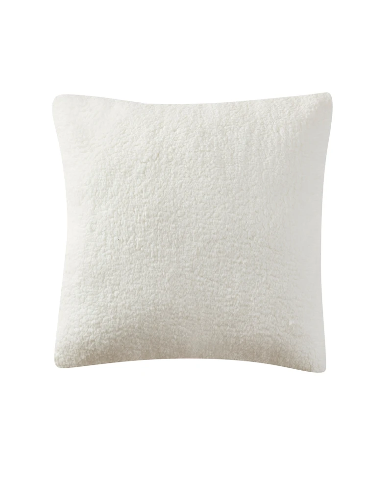 J Queen New York Merry Christmas Holly Pillow Square Decorative Pillow, 20" x 20"