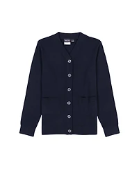 Nautica Big Girls Solid Cardigan Sweater