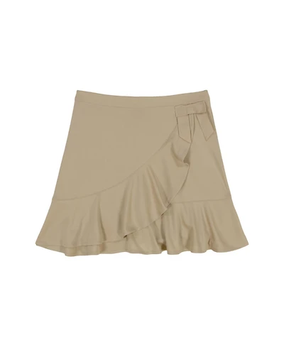 Nautica Big Girls Ruffle Layer Performance Scooter Skirt