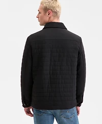 Tommy Hilfiger Men's Quilted Shirt Jacket