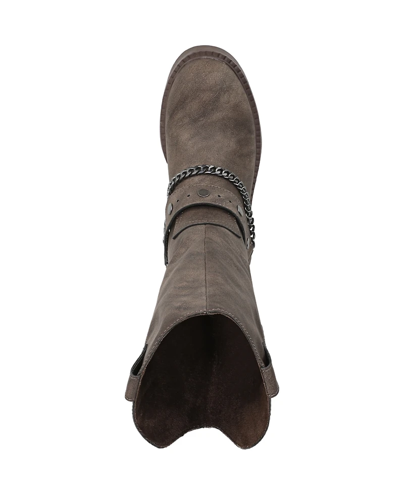 Blowfish Malibu Women's Verona 2 Round Toe Block Heel Tall Boots
