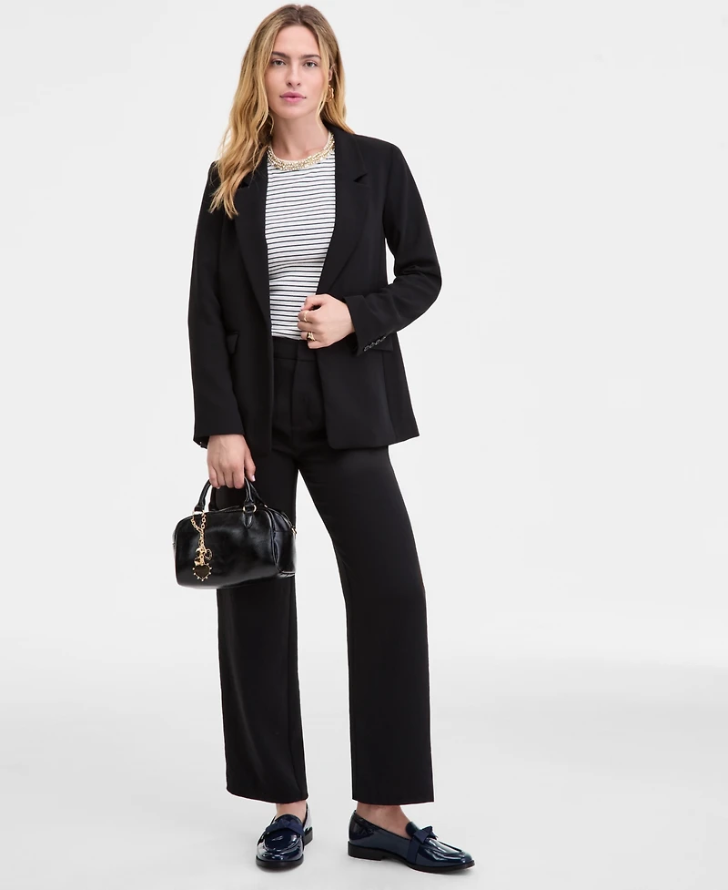On 34th Women's Relaxed Crepe Blazer, Macy's Exclusive