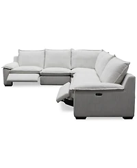 Borsi 5-Pc. Sectional with 2 Power Recliners