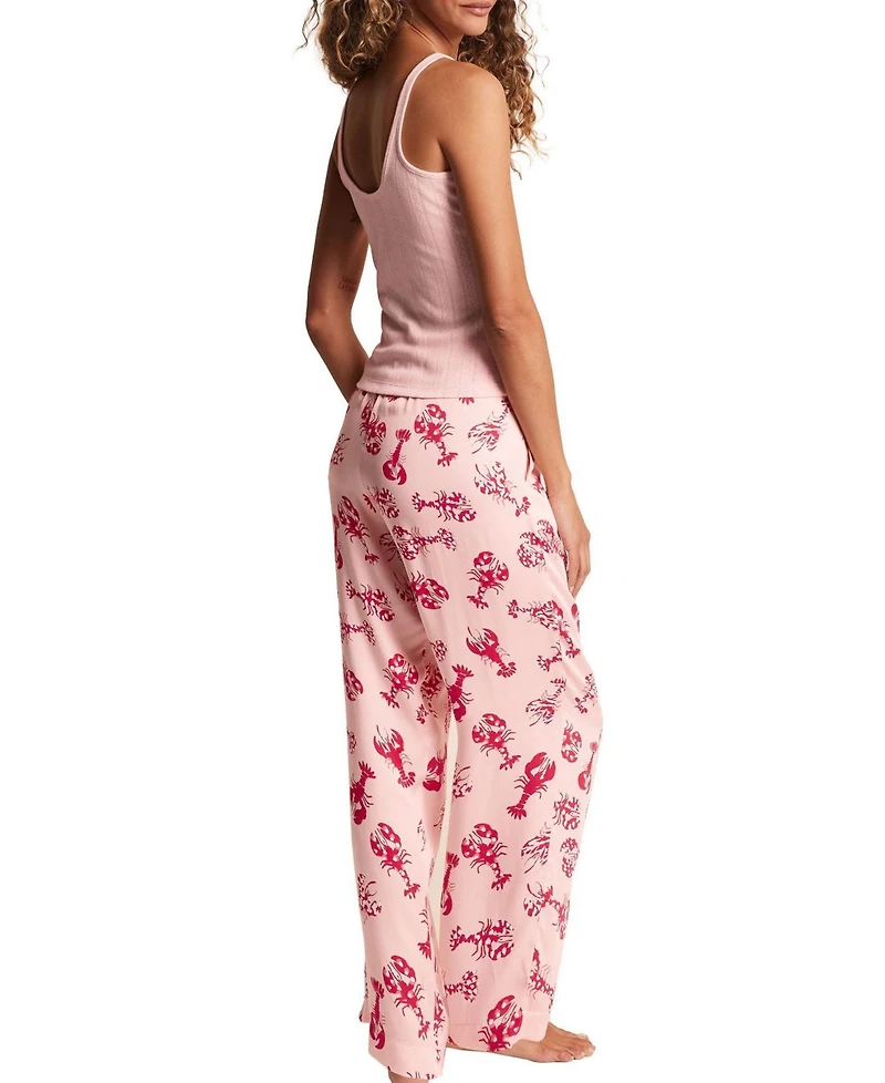 Adore Me Lindsay Women's Pajama Tank Top And Pants Set