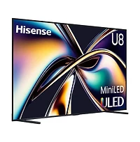 Hisense 100" Class U8 Series 4K Mini-led Qled Uhd Smart Google Tv - 100U8QG