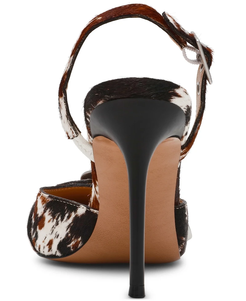 Steve Madden Women's Delilah-h Western Buckled Pumps
