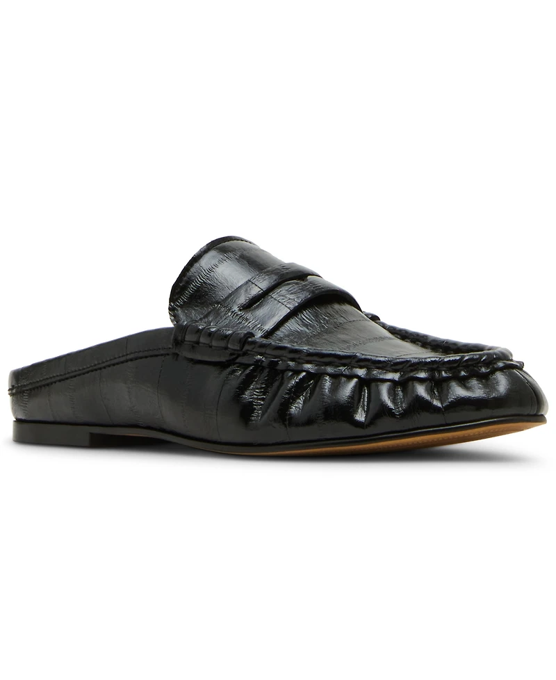 Steve Madden Women's Rafe Tailored Slip-On Loafer Mules