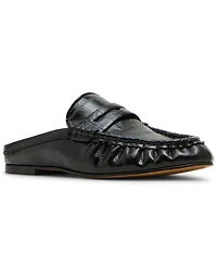Steve Madden Women's Rafe Tailored Slip-On Loafer Mules