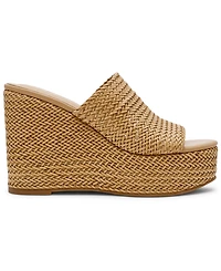 Steve Madden Women's Cassi Platform Wedge Slides