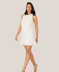 J Mendel Women's Fringe and Beaded Mini Dress