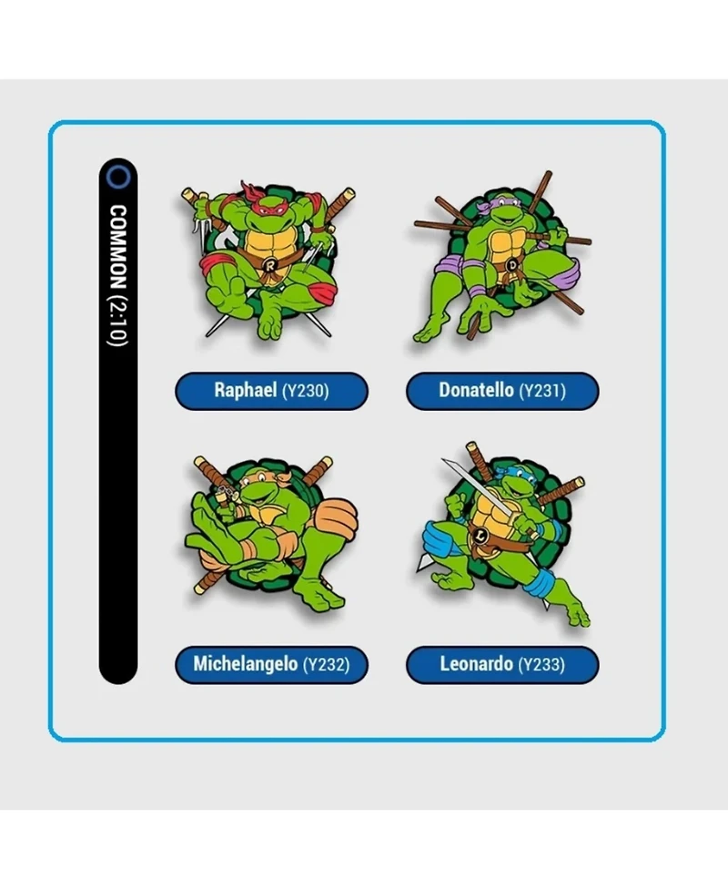 FiGPiN - Mystery Mini Pin - Teenage Mutant Ninja Turtles - Sereies 1