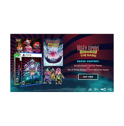 Skybound Killer Klowns From Outer Space: The Game for Playstation 5