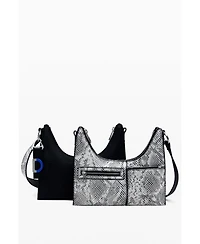 Desigual Women's Small detachable two-tone bag