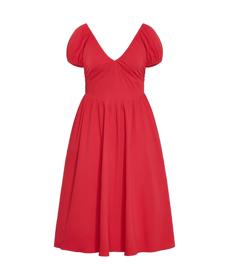 City Chic Plus Shelby Midi Dress