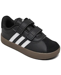 adidas Toddler Kids Vl Court 3.0 Fastening Strap Casual Sneakers from Finish Line