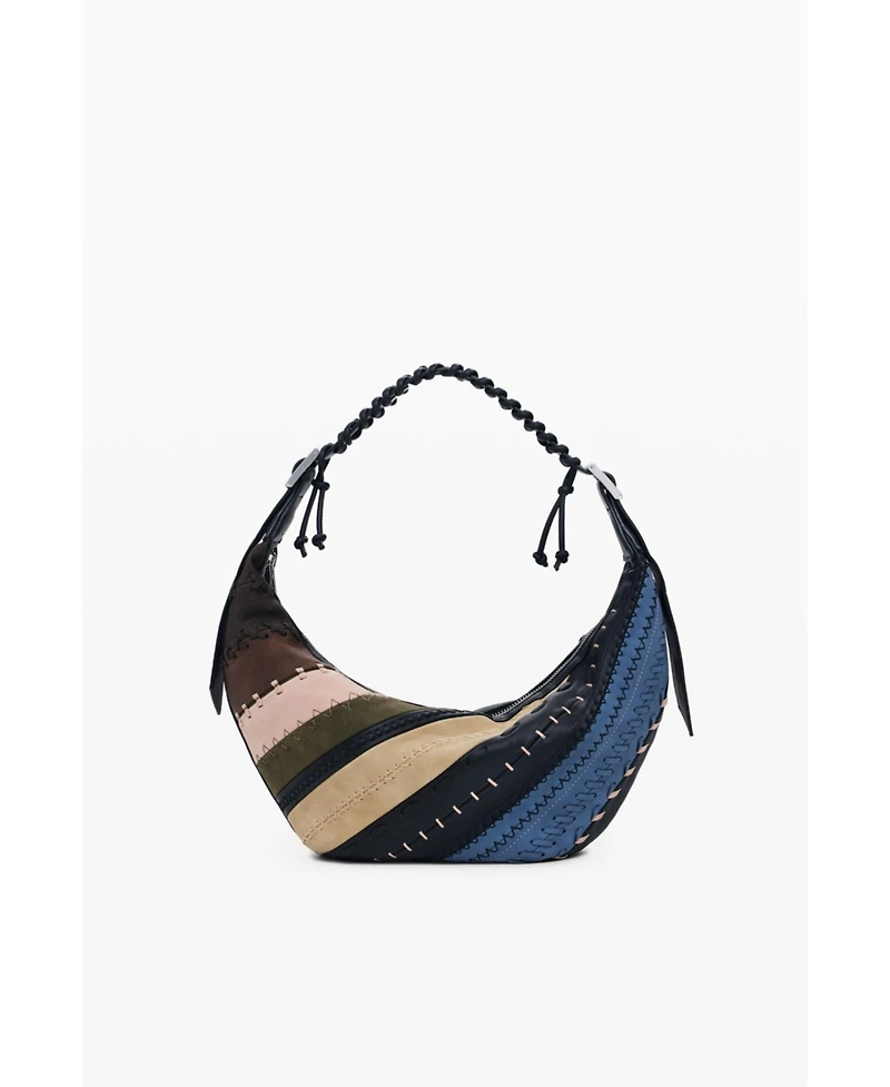 Desigual Women's Medium patchwork crossbody bag