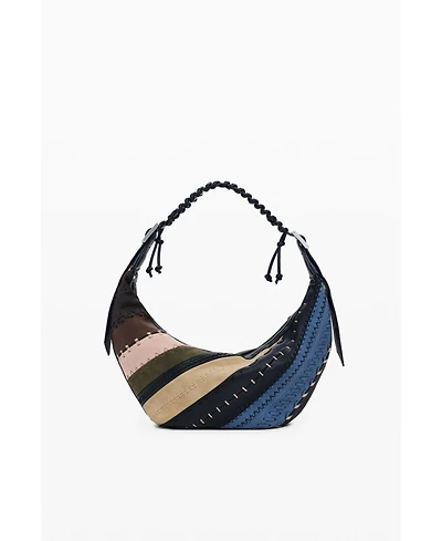 Desigual Women's Medium patchwork crossbody bag
