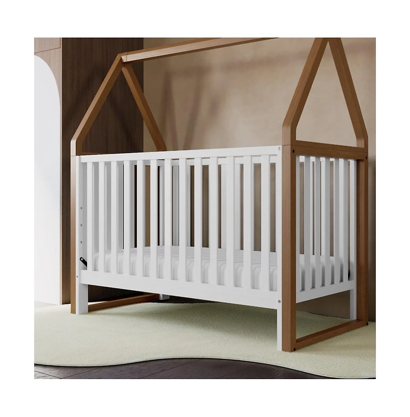 Storkcraft Orchard 6-in-1 Convertible Crib (Hazelnut)