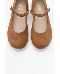 Anisa Leather Strap Flat (Women)