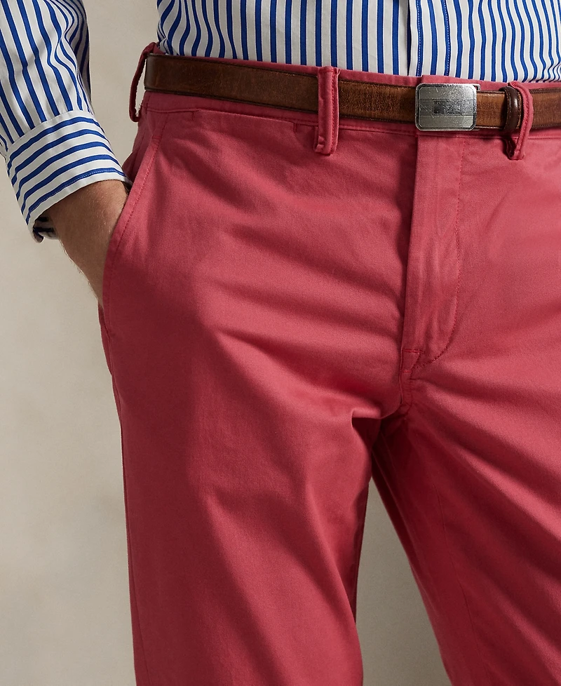 Polo Ralph Lauren Men's Straight-Fit Washed Stretch Chino Pants