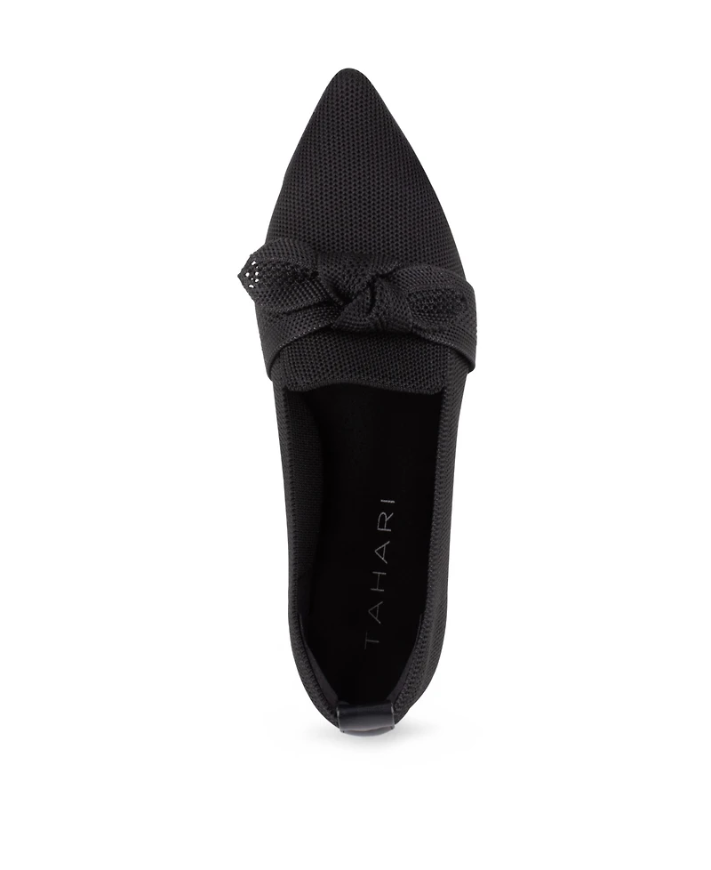 Tahari Women's Venice Knit Slip-On Flats