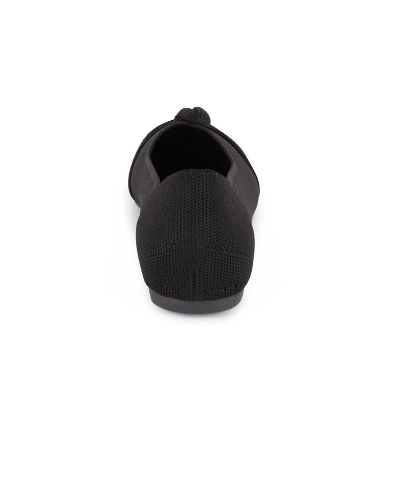 Tahari Women's Catalina Knit Slip-On Flats
