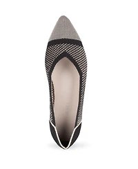 Tahari Women's Antigua Knit Slip-On Flats