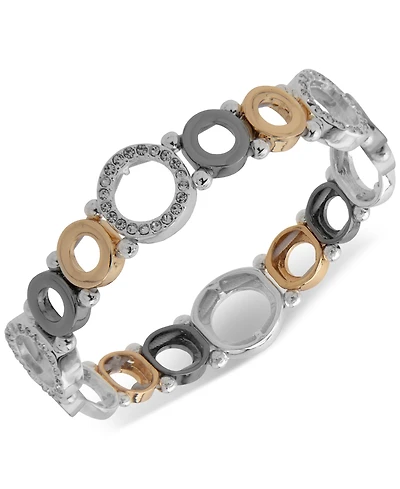 Nine West Pave Circle Stretch Bracelet