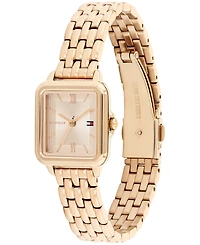 Tommy Hilfiger Women's Quartz Rose Gold-Tone Stainless Steel Bracelet Watch, 22.5mm