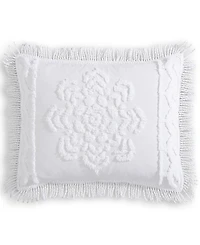 Beatrice Home Fashions Lotus Chenille Lightweight Sham, Standard