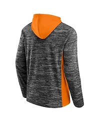 Fanatics Men's Heather Charcoal Tennessee Volunteers Chiller Instant Replay Fleece Pullover Hoodie
