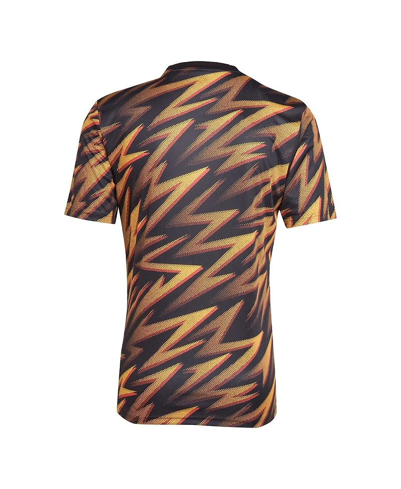 Adidas Men's Black As Roma 2025/26 Aeroready Pre-Match Jersey