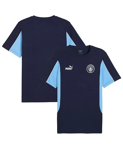 Puma Men's Navy Manchester City FtblARCHIVE T-Shirt
