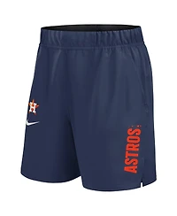 Nike Men's Navy Houston Astros Woven Victory Performance Shorts