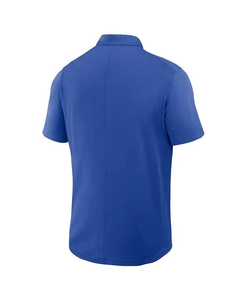 Nike Men's Royal Duke Blue Devils Primetime Victory Legacy Vault Logo Performance Polo Shirt
