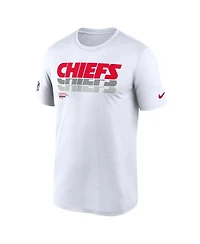 Nike Men's White Kansas City Chiefs Sideline Legend Performance T-Shirt