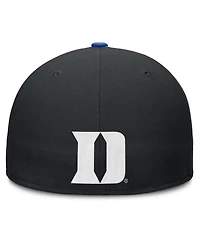 Nike Men's Black Duke Blue Devils True Primetime Performance Fitted Hat