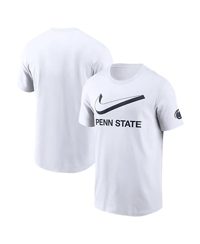 Nike Men's White Penn State Nittany Lions Primetime 2-Hit Swoosh T-Shirt
